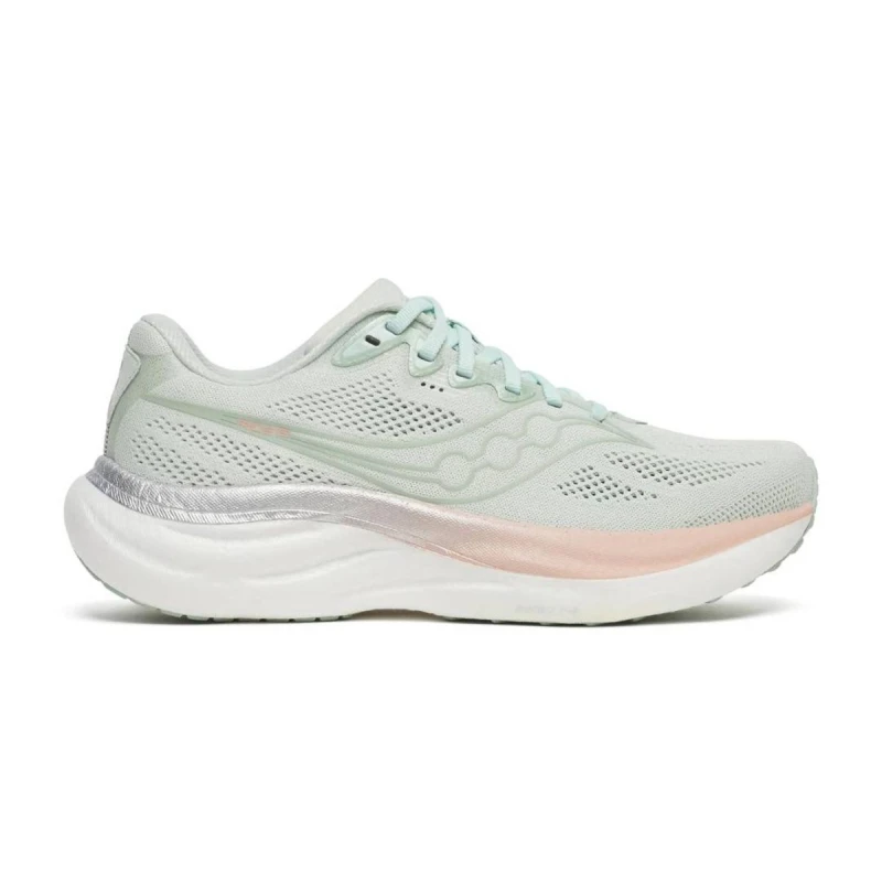 Image of Saucony Saucony Ride 19 Womens Mist/cameo - Green / 4.5 / Standard