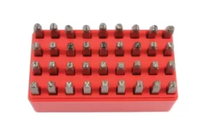 image of Laser Tools 6117 Letter and Number Punch Set