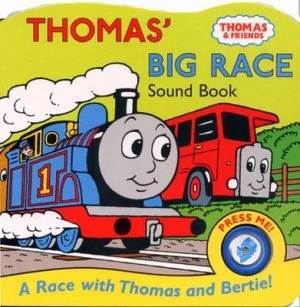Image of Thomas Big Race Sound Book by Siobhn Sheerin and Robin Davies Hardback