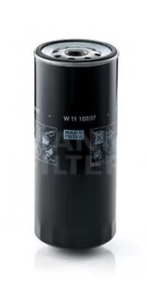 Image of Oil Filter W11102/37 By Mann