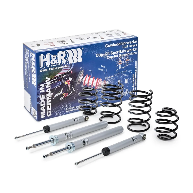 Image of Suspension kit, coil springs / shock absorbers H&R 31003-1