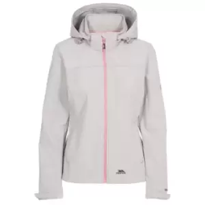 Image of Trespass Womens/Ladies Leah Waterproof Softshell Jacket (XS) (Platinum Marl)