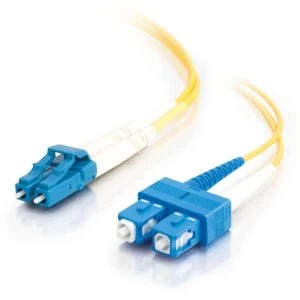 image of Fiber Duplex Patch Cord Os2 9/125 Lszh Sc/lc- 3 M