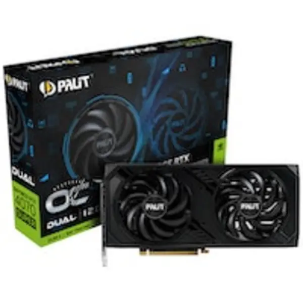 image of Palit GeForce RTX 4070 SUPER Dual OC 12GB GDDR6X PCI-Express Graphics Card