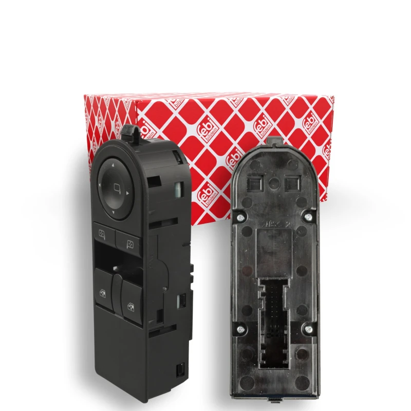 Image of FEBI BILSTEIN 108229 Switch, window winder febi Plus Driver side Switch,window winder (1761)