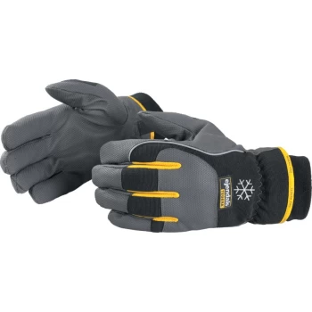 image of 9126 Tegera Pro Microthan+ Black/Grey Cold Resistant Gloves - Size 8