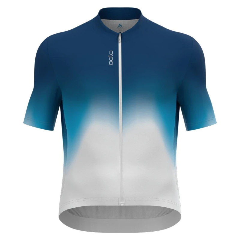 Image of Odlo Mens Short-Sleeve Cycling Jersey Limoges male Small