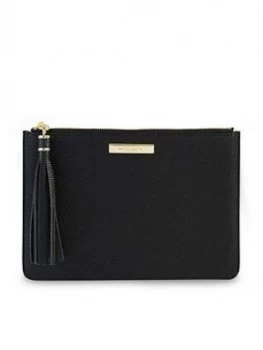 image of Katie Loxton Tassel Pouch - Black