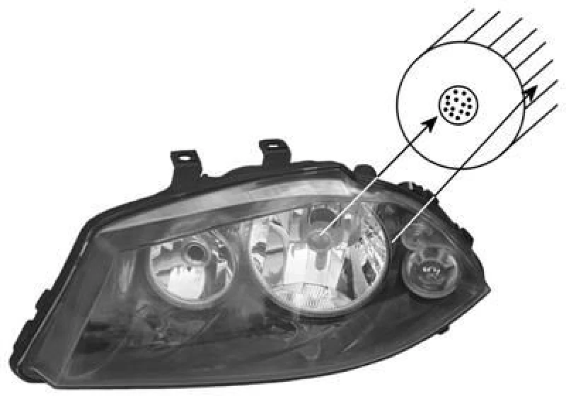Image of VAN WEZEL Headlight VAN WEZEL 4917963