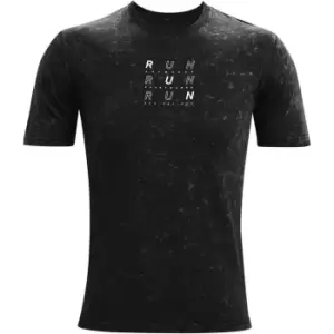 image of Under Armour Armour Run Anywhere T Shirt Mens - Black