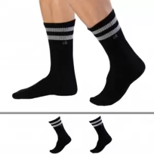 Image of Calvin Klein 2-Pack Maurice Crew Socks - Black 43/46