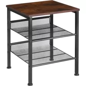 Image of Tectake - Bedside table Lincoln - bedside table, side table, table - industrial dark - industrial dark