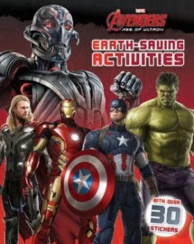 Image of Marvel Avengers Age of Ultron Earth-Saving Activities by Parragon Books Ltd Book