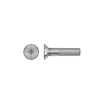 Image of M12X25 Skt Countersunk Head Screw BZP (GR-10.9)- you get 5 - Qualfast