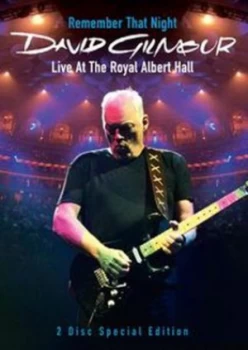 Image of David Gilmour Remember That Night - Live at the Royal Albert - DVD