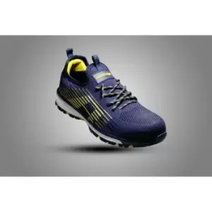 Image of HardEdge Mens Safety Trainer (12 UK) (Navy) - Navy