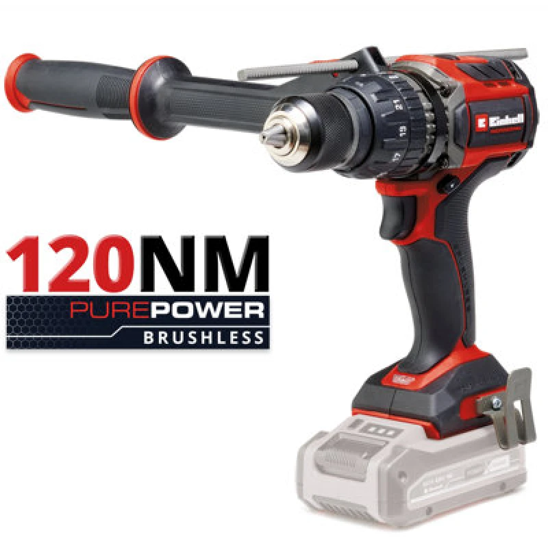 Image of Einhell Professional TP-CD 18/120 Li-I BL 18v Cordless Brushless Combi Drill TP-CD 18/120 Li-I BL - Solo Batteries: No Batteries
