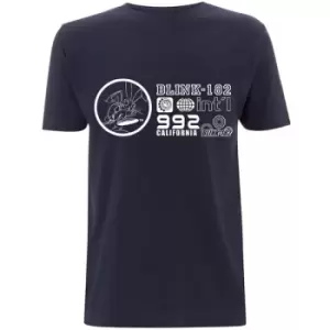 Image of Blink-182 - International Unisex XX-Large T-Shirt - Blue