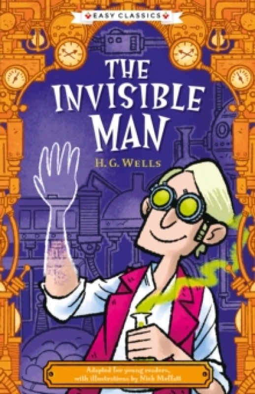 Image of Creepy Classics: The Invisible Man (Easy Classics) Paperback / softback