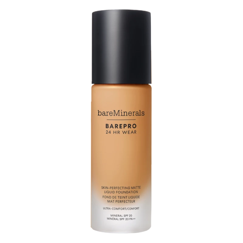 Image of bareMinerals BarePro 24HR Wear Skin-Perfecting Matte Liquid Foundation SPF20 30ml 35 - Medium Warm