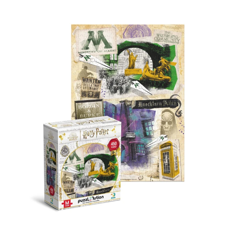 Image of DODO Harry Potter Puzzle - Ministry of Magic and Knockturn Alley 450 Pieces Multi