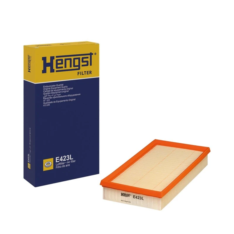 Image of HENGST FILTER E423L Air filter Filter Insert Air Filter (8)