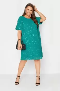 Image of Embellished Shift Dress