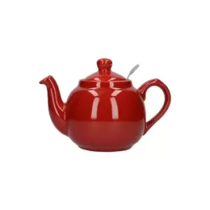 Image of London Pottery - Farmhouse Filter 2 Cup Teapot Red