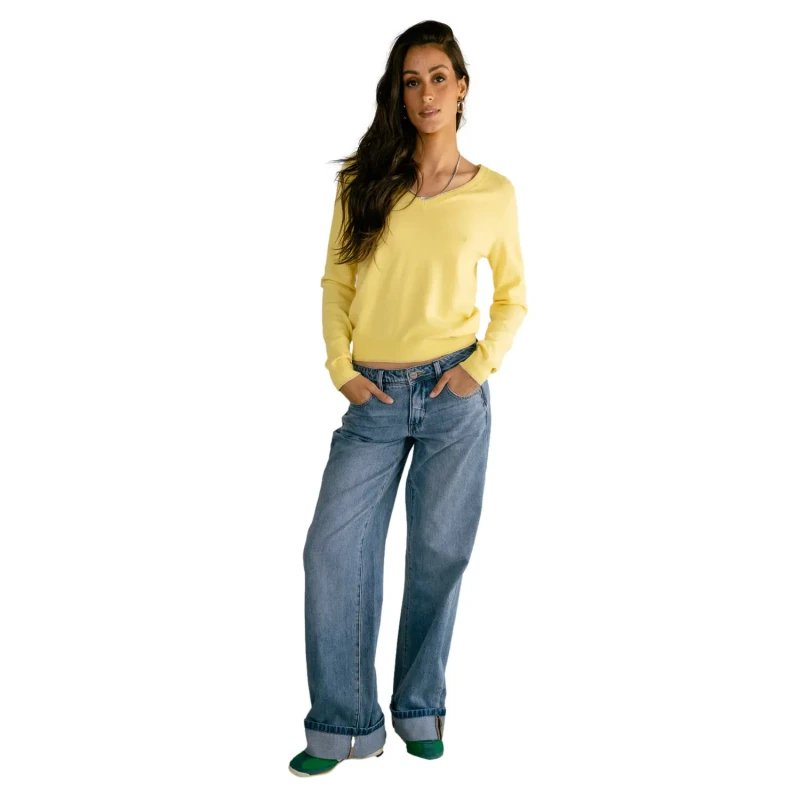Image of Freeman T Porter Womens long sleeve T-Shirt Freeman T Porter Preem Jaune Female XL