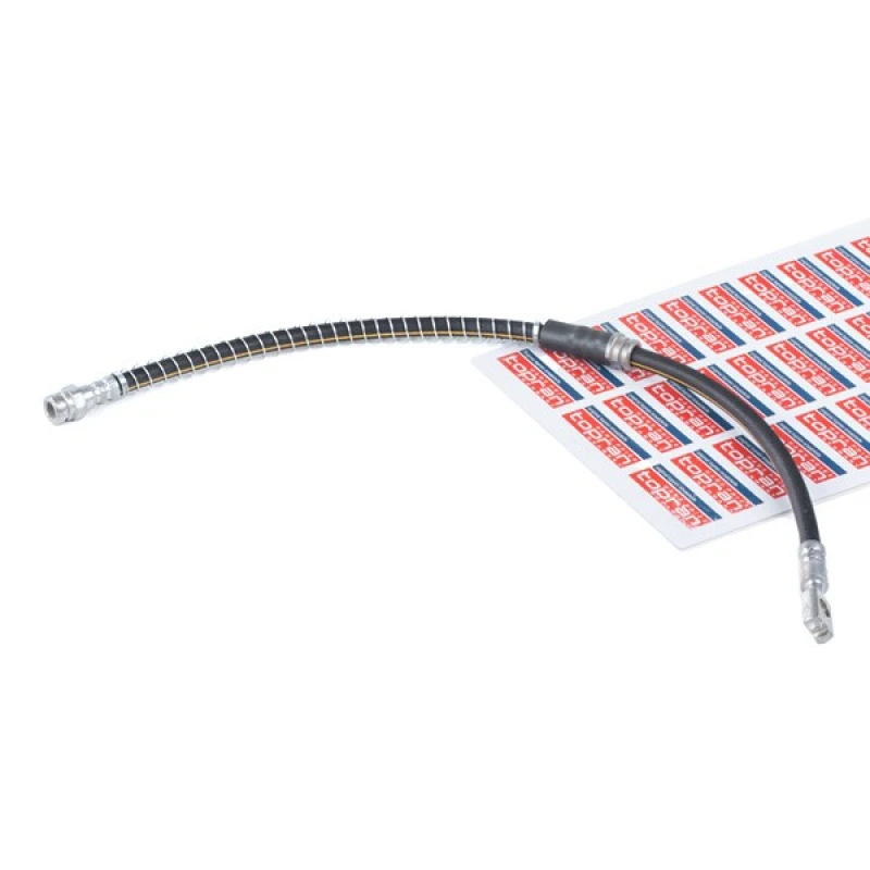 Image of TOPRAN 110 394 Brake Hose EHVP Front Axle Right, with seal ring, Banjo Rubber with fabric lining, EPDM (ethylene propylene diene Monomer (M-class) rub