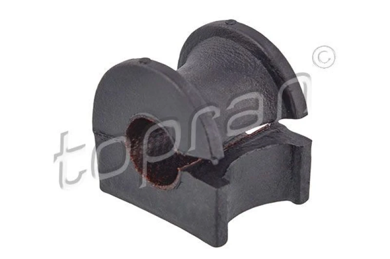 Image of TOPRAN 301 823 Stabilizer Bushes Front Axle Right, Rubber Mount Anti-roll Bar Bush Kit (1334)