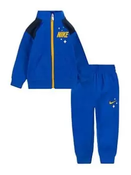 image of Nike Infant Boys All Day Play Tricot Tracksuit, Bright Blue, Size 18 Months