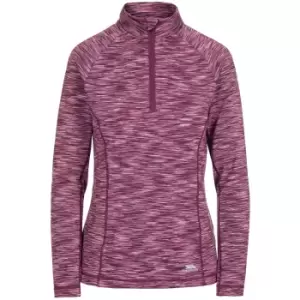 Image of Trespass Womens/Ladies Edith Active Top (XS) (Fig Marl)