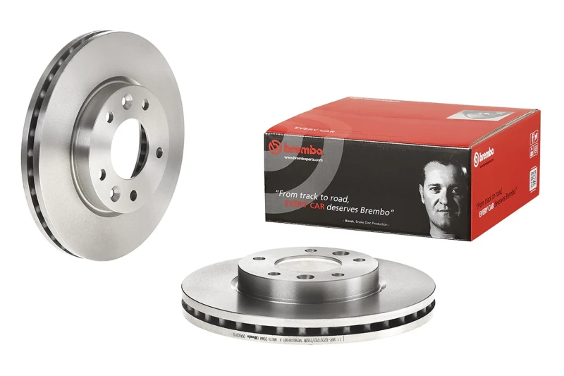 Image of BREMBO Brake disc BREMBO 09.A609.10