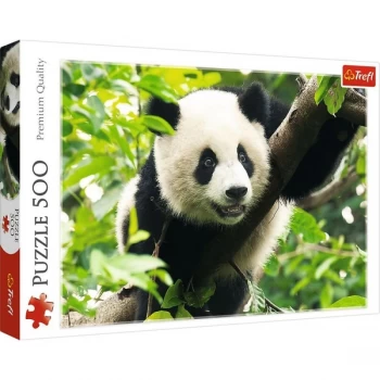 image of Trefl Giant Panda Jigsaw - 500 Piece