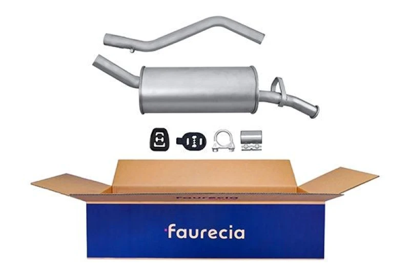 Image of Rear silencer HELLA 8LD 366 028-621