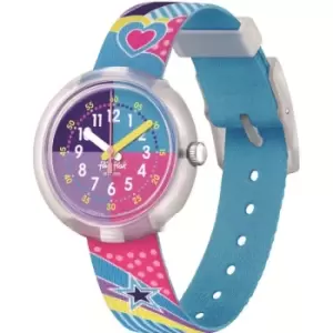 image of Childrens Flik Flak Color Party Colour My Life Watch