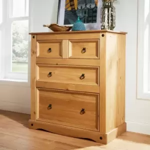 Image of CHT2P2WAX 2+2 Chest - Brown