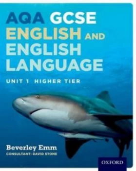 Image of Aqa Gcse English and English Language. Unit 1 Higher Tier Student Book by Beverley Emm Paperback