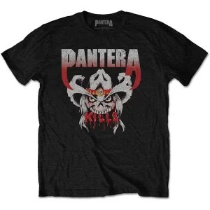 image of Pantera - Kills Tour 1990 Mens Large T-Shirt - Black