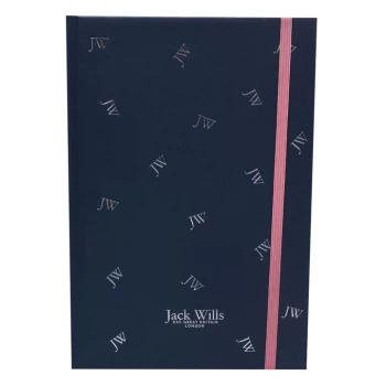 image of Jack Wills Saddleton A5 Notebook - Blue