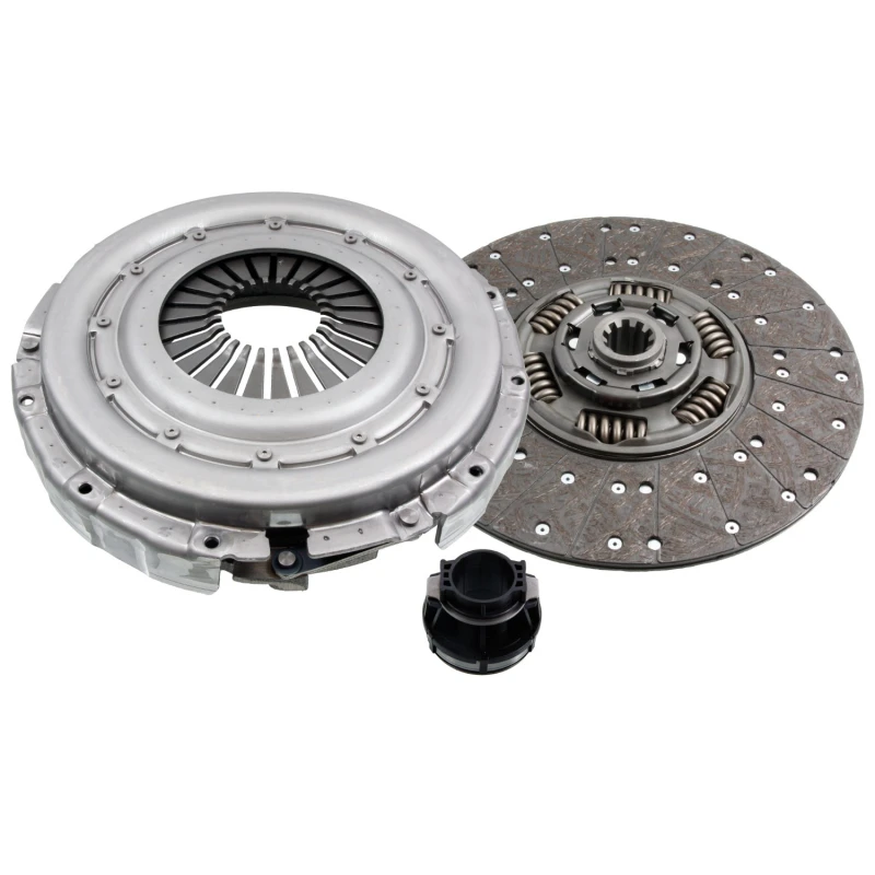 Image of FEBI BILSTEIN 109198 Clutch with synthetic grease, with clutch release bearing, three Piece Clutch Kit (479)