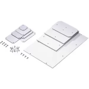 Image of Rittal PK 9548.000 Mounting plate Phenolic paper Grey-white (RAL 7035)