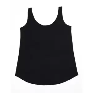 Image of Mantis Womens/Ladies Relaxed Tank Top (XS) (Black)