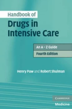 Image of Handbook of Drugs in Intensive Care by Henry Paw Paperback