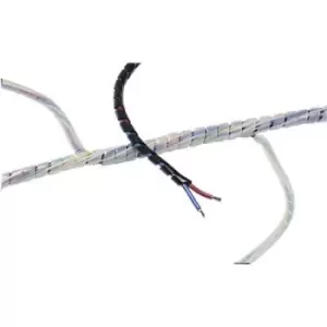 Image of HellermannTyton 161-41103 SBPE4D-PE-NA-5M Spiral Binding Cable Protection Colourless