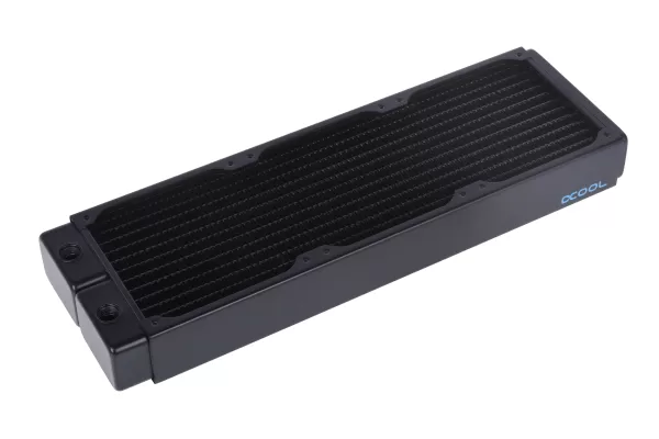 image of Alphacool Alphacool NexXxoS V.2 XT45 Full Copper Radiator - 360mm, schwarz PC water cooling