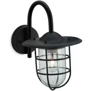 Image of Cage wall lamp, black
