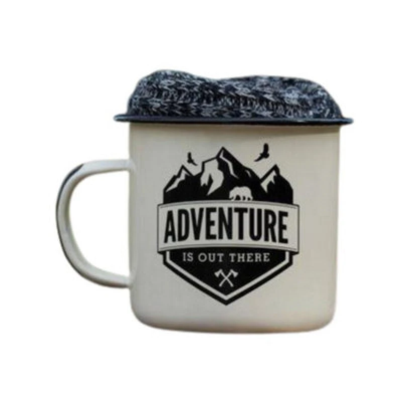Image of Fizz Creations Camping Enamel Mug and Socks set Mugs One Size Multi 88591299000