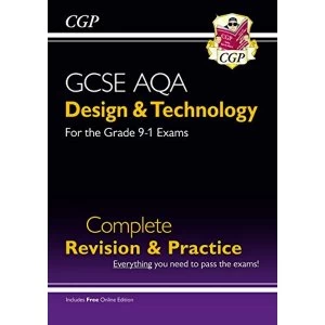 Image of New Grade 9-1 Design & Technology AQA Complete Revision & Practice (with Online Edition) Mixed media product...